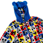Morgenmantel aus Chenille mit Mickey-Mouse-Motiv