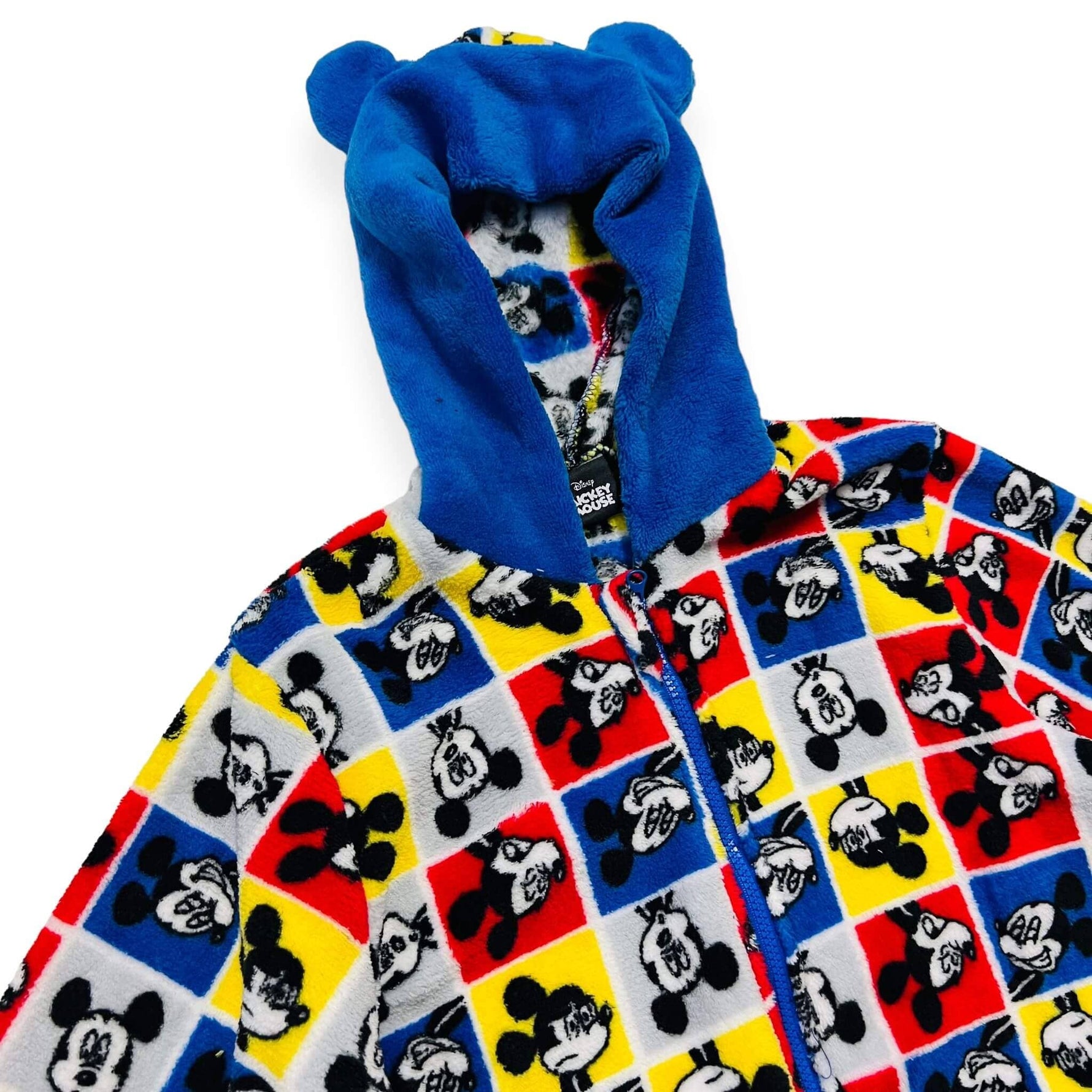 Morgenmantel aus Chenille mit Mickey-Mouse-Motiv