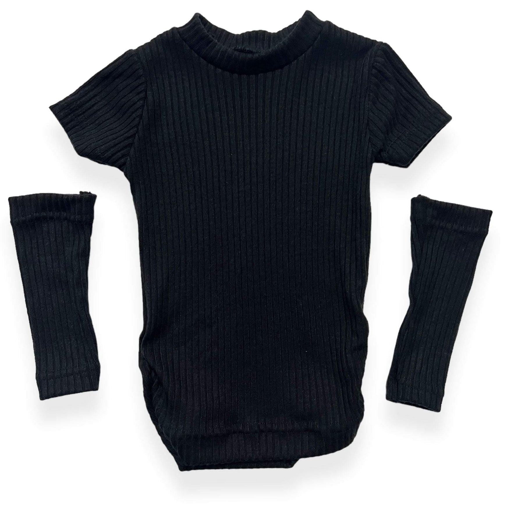 Winterkleid für Babymädchen mit Ärmeln