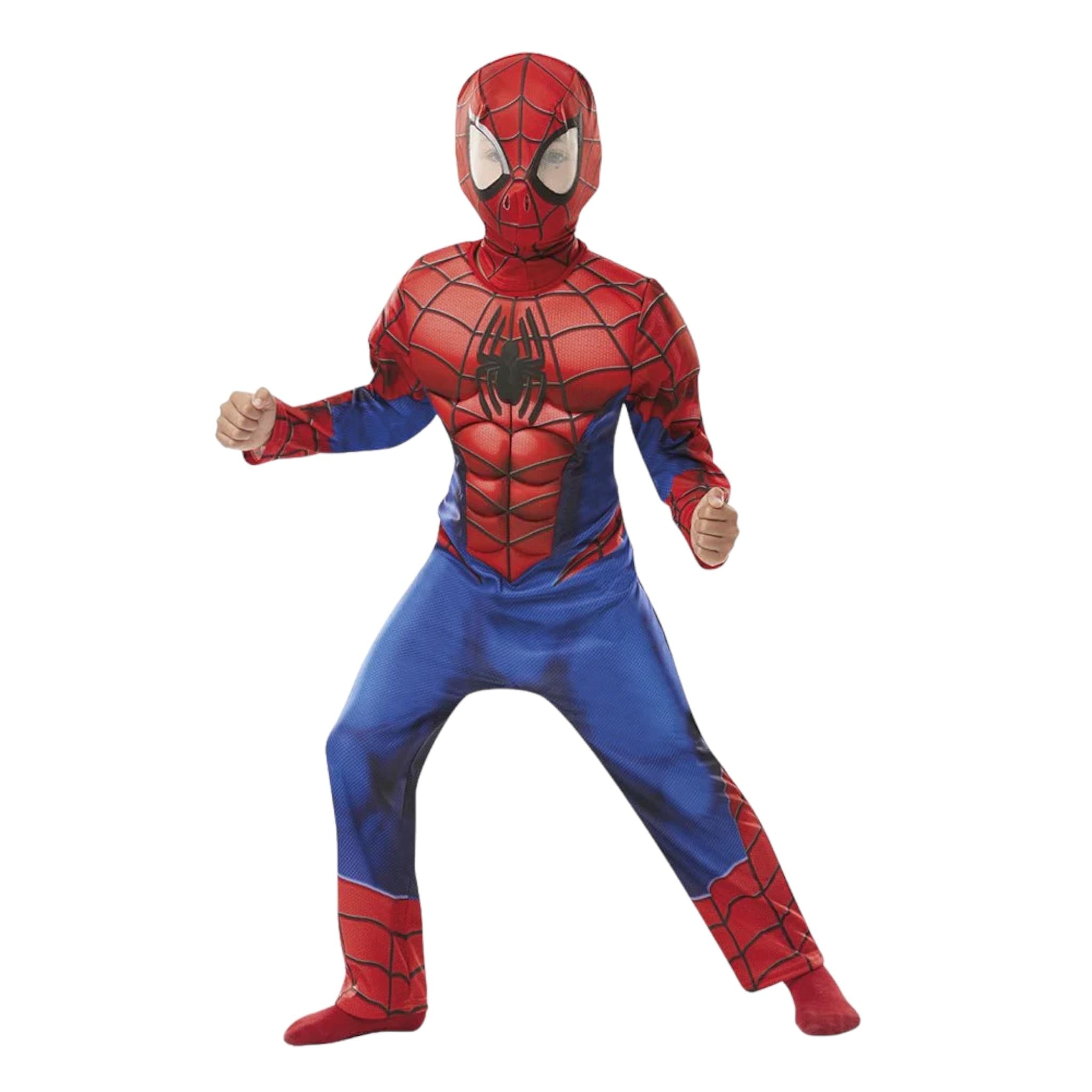 Spiderman-Kostüm mit Muskeln 