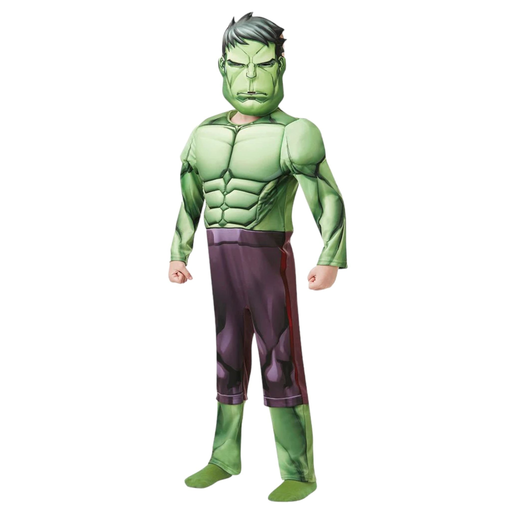 Hulk-Kostüm mit Muskeln 