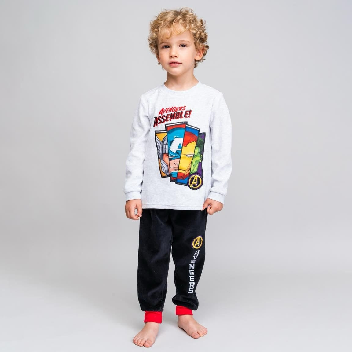Avengers Chenille-Pyjama für Jungen