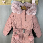 Wattierte Mädchenjacke