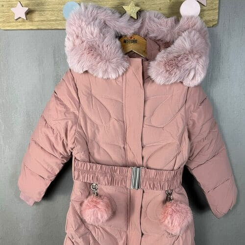 Wattierte Mädchenjacke