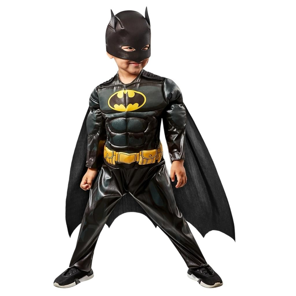 Klassisches Batman-Kostüm mit Muskeln 