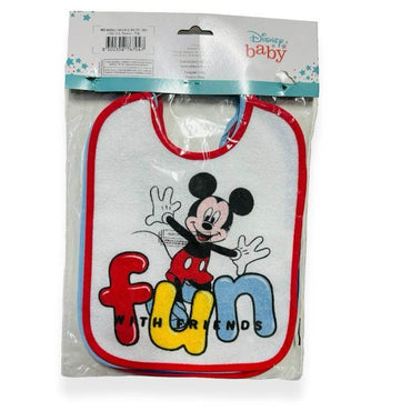 6 Mickey-Mouse-Disney-Lätzchen