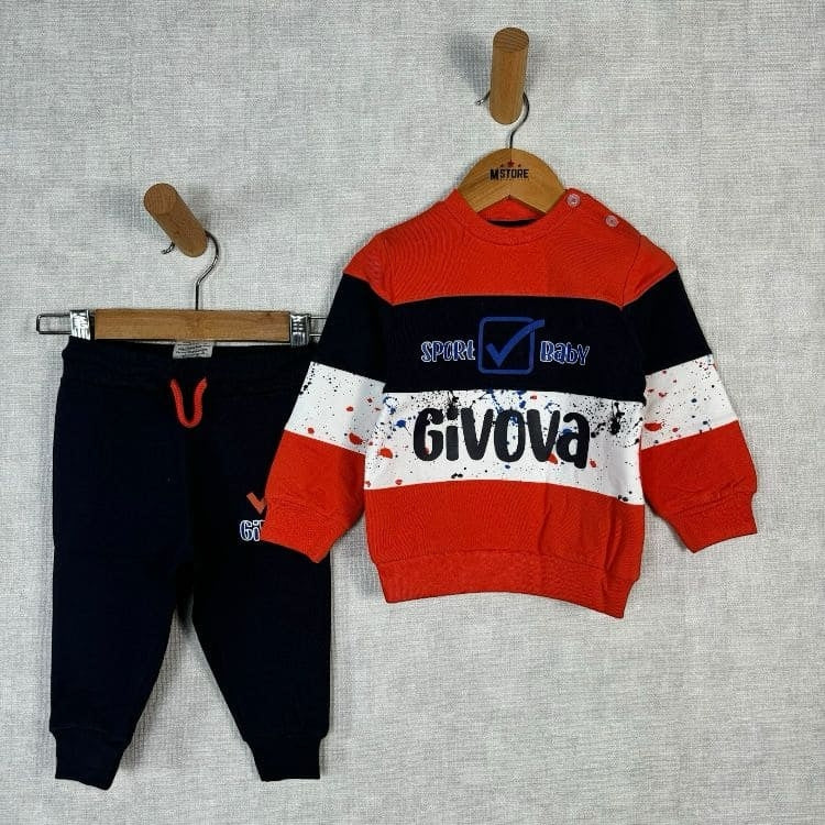 Givova Baumwoll-Trainingsanzug für Neugeborene