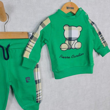Pierre Cardin Baumwoll-Trainingsanzug für Neugeborene