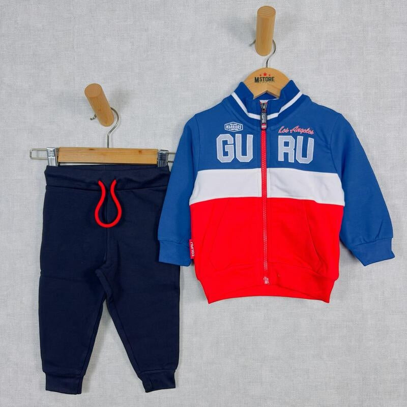 Guru Neugeborenen-Trainingsanzug aus Baumwolle