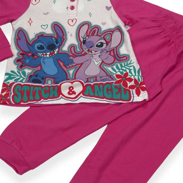 Disney Stitch Pyjama aus 100 % Baumwolle 
