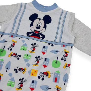 Disney Mickey Mouse Einteiler aus 100 % Baumwolle