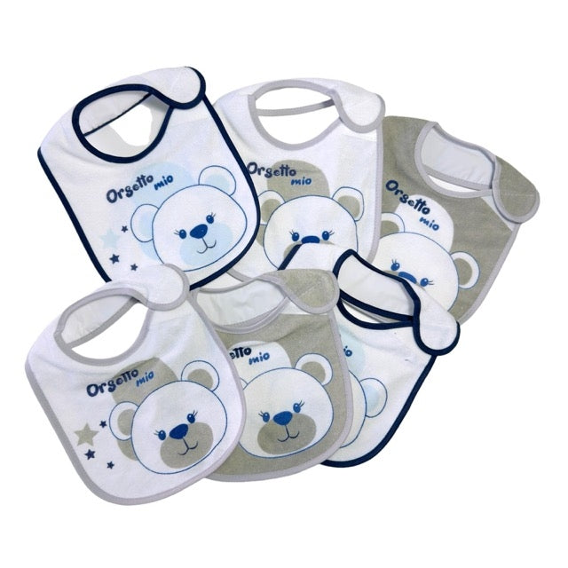 6 Melanie plastifizierte Rückenlatzhosen