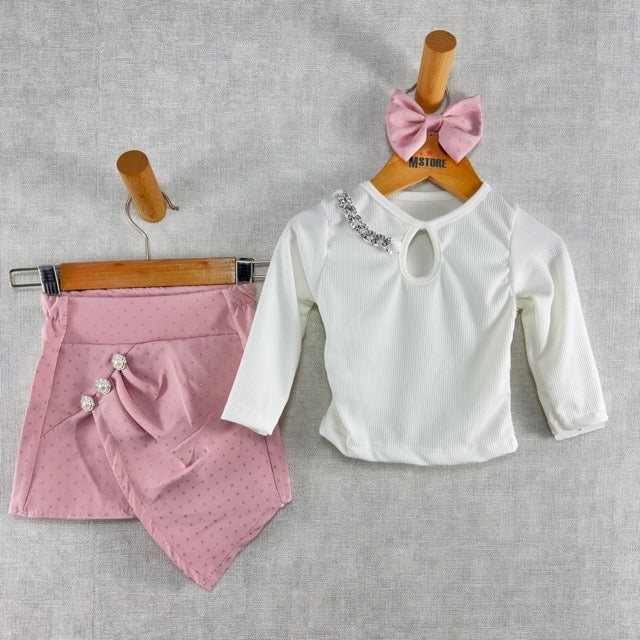 Baby-Mädchen-Baumwoll-Outfit