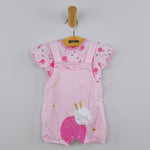 Pastellfarbene Baby-Overalls