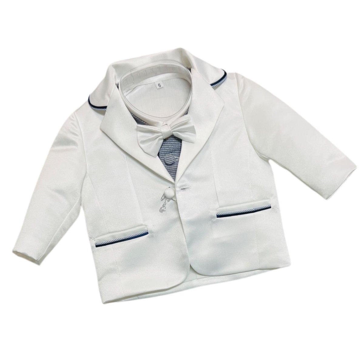 Abito Battesimale Neonato - Mstore016 - Abito cerimonia neonata - Les jolies