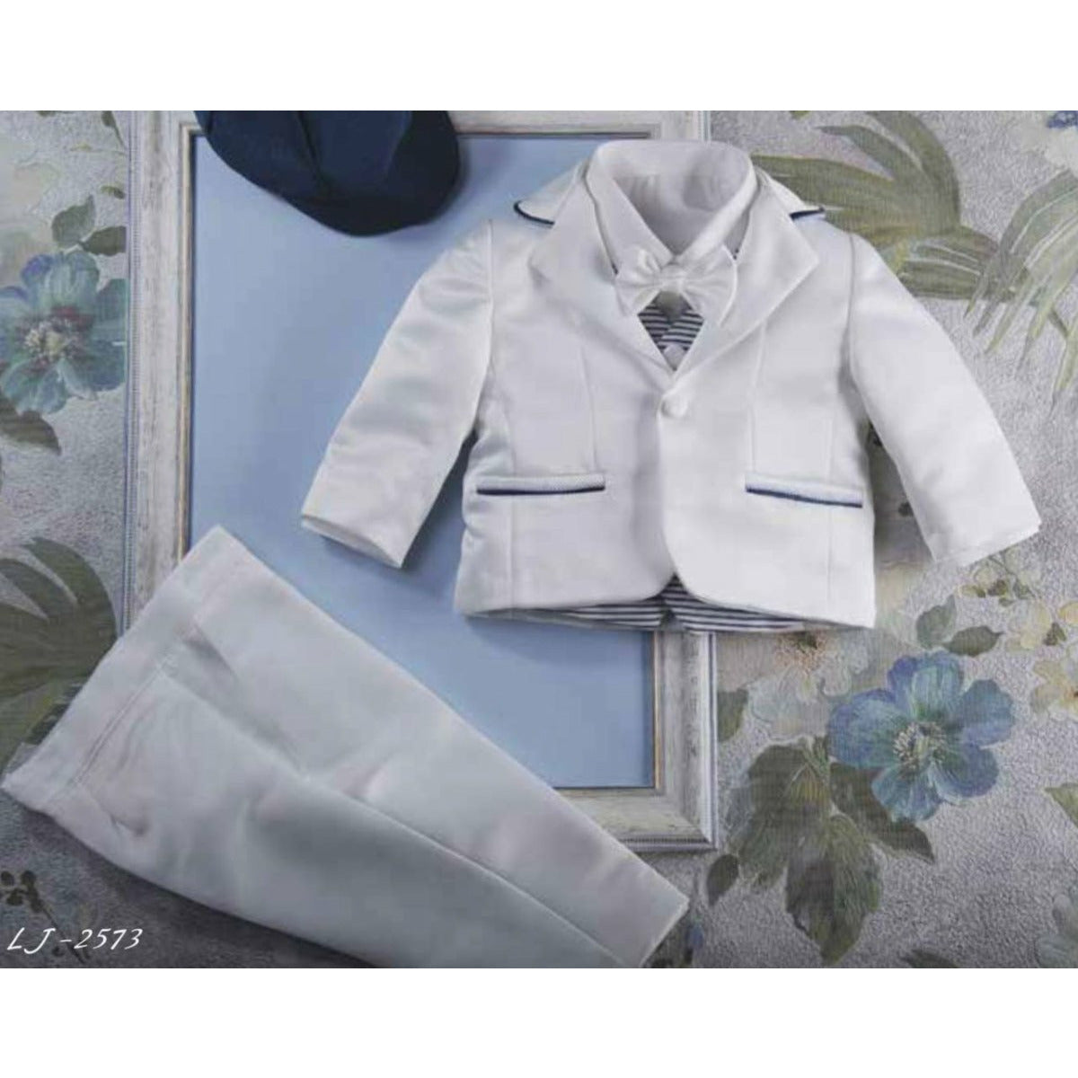 Abito Battesimale Neonato - Mstore016 - Abito cerimonia neonata - Les jolies