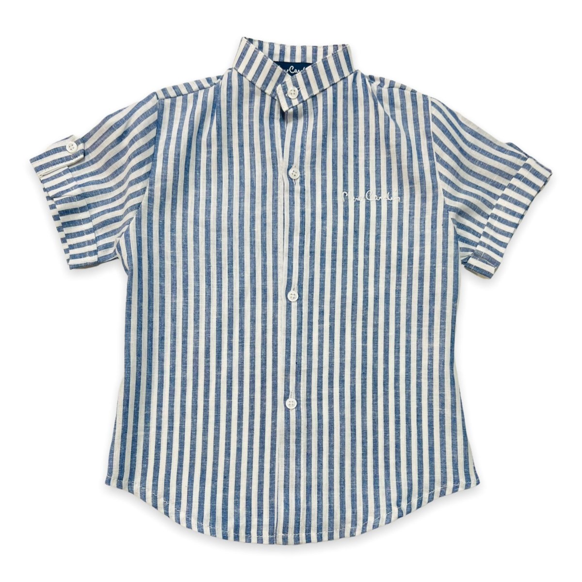 Camicia Pierre Cardin in Lino - Mstore016 - camicia bimbo - Pierre Cardin