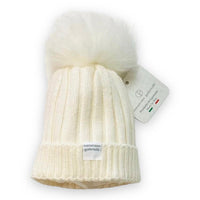 Cappello in Misto Lana Panna - Mstore016 - Cappellino - Nazzareno Gabrielli