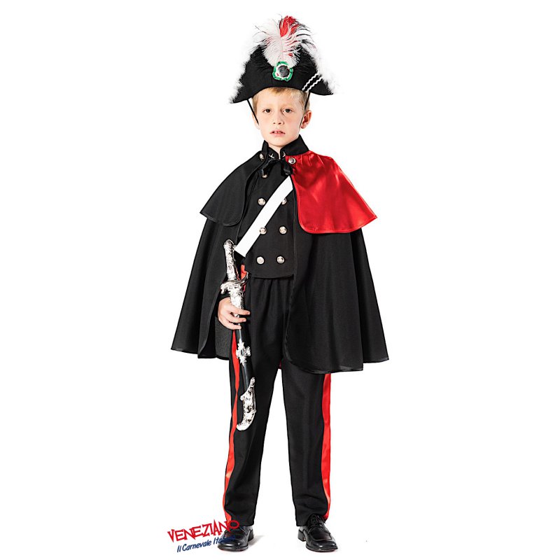 Carabiniere Alta Uniforme - Mstore016 - Carnevale Bimbo - Veneziano