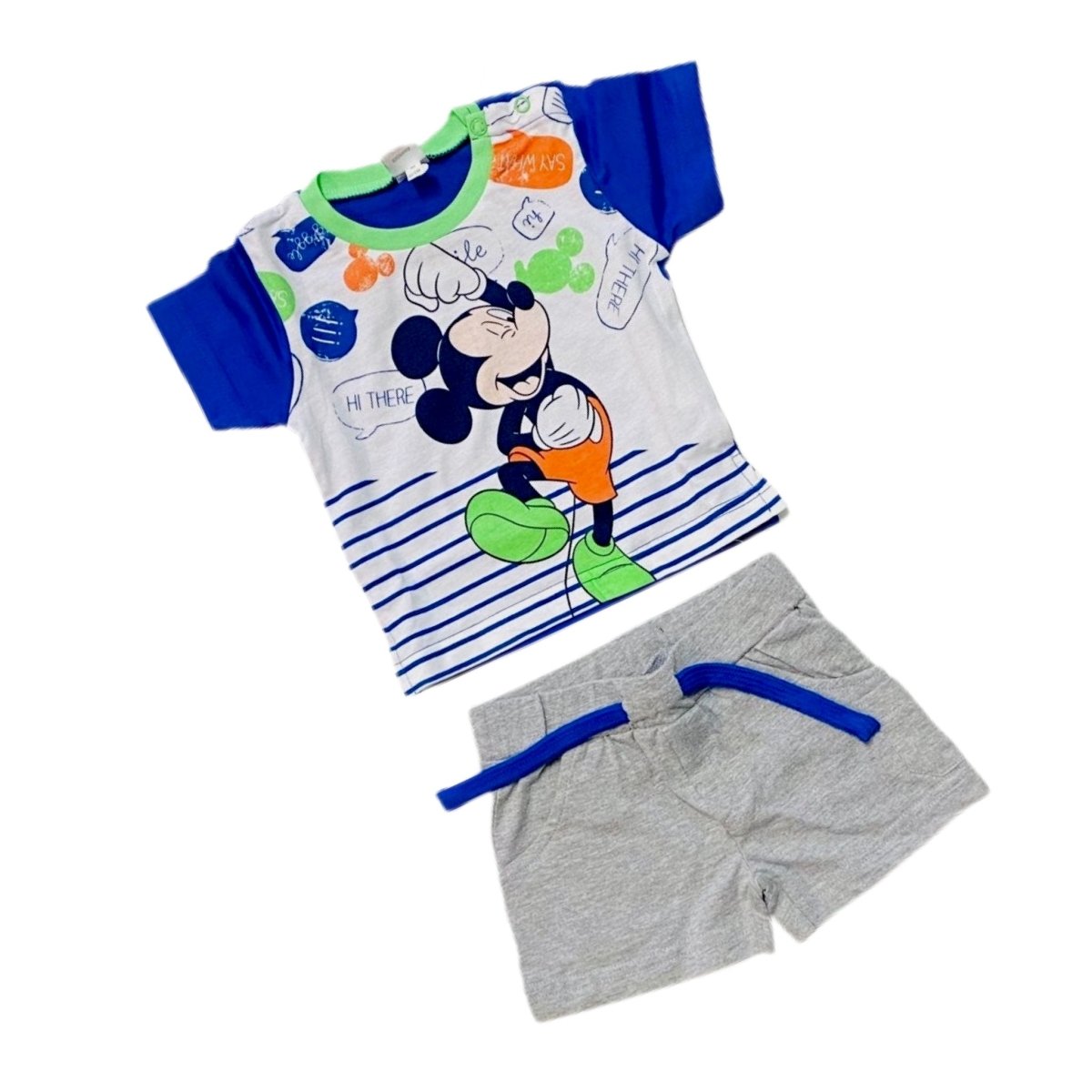 Completo Disney Mickey Mouse 100% Cotone - Mstore016 - COmpleto cotone disney - Disney