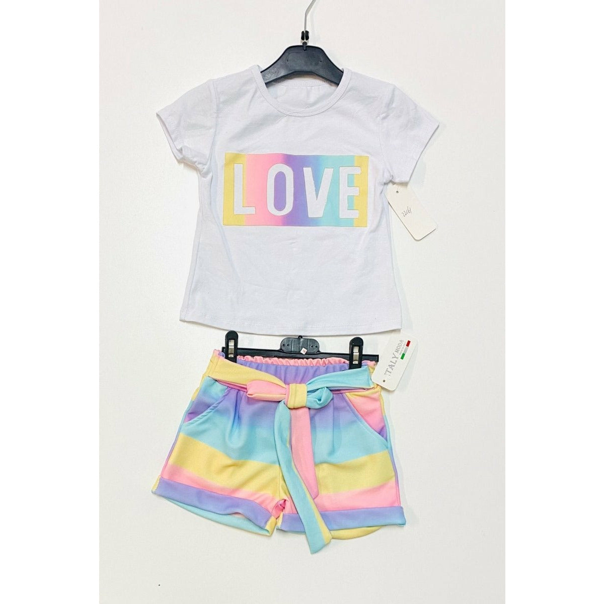 Completo Love Cotone Neonata - Mstore016