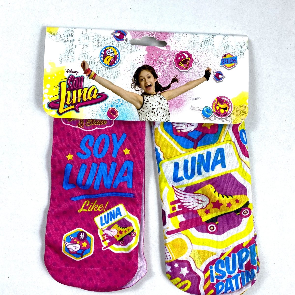 Coppia calzini Soy Luna corto bimba 23/34 - Mstore016