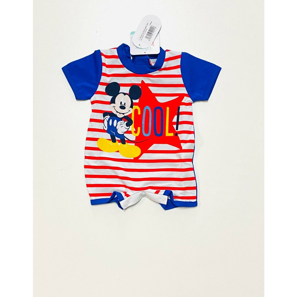 Pagliaccetto Disney Mickey Mouse 100% Cotone - Mstore016