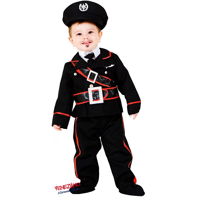 Piccolo Carabiniere - Mstore016 - Carnevale neonato - Veneziano