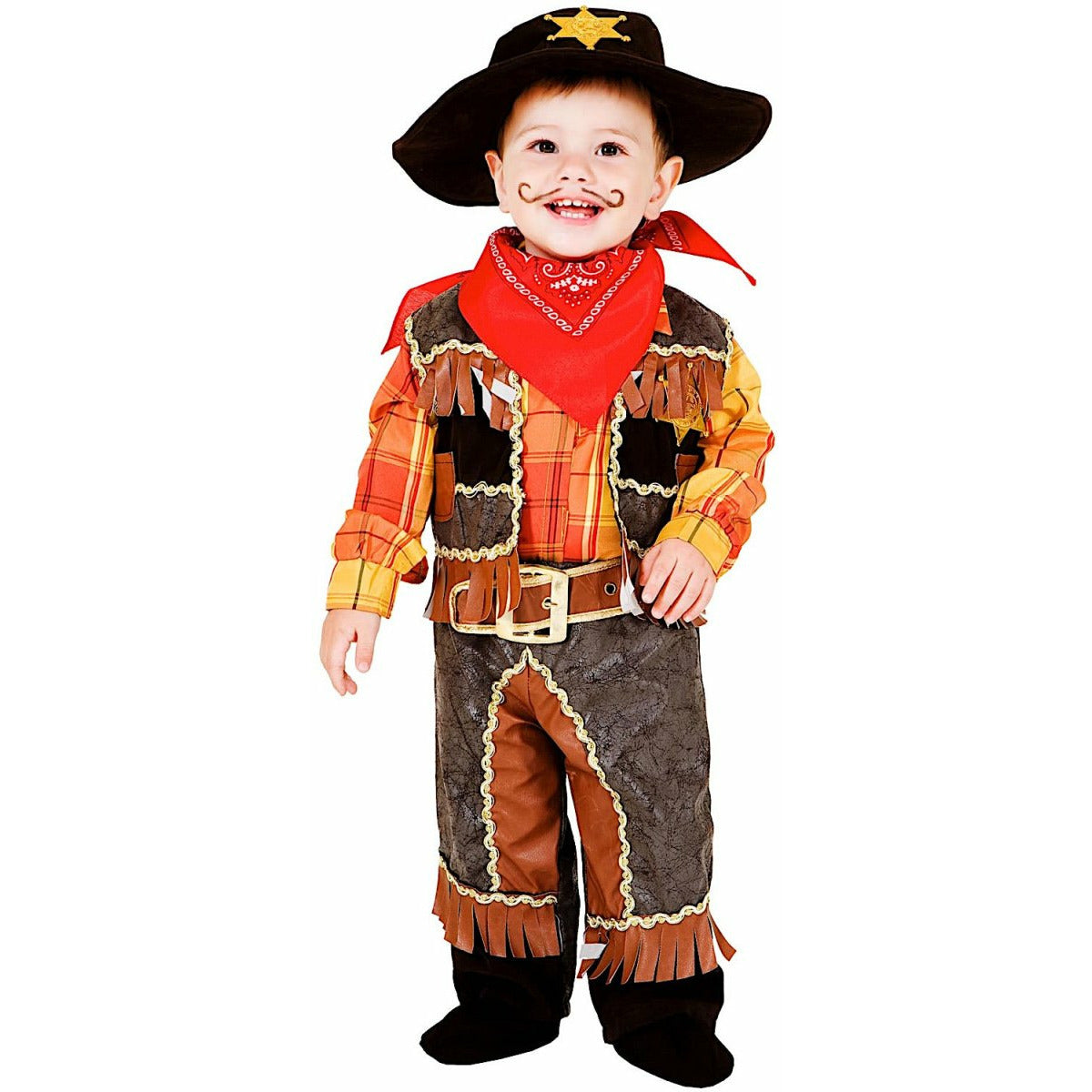 Piccolo CowBoy - Mstore016 - Carnevale neonato - Veneziano