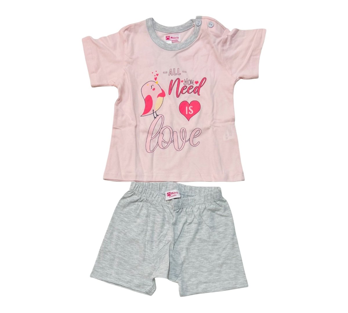 Pigiama 100% Cotone - Mstore016 - Pigiama neonata - Melanie