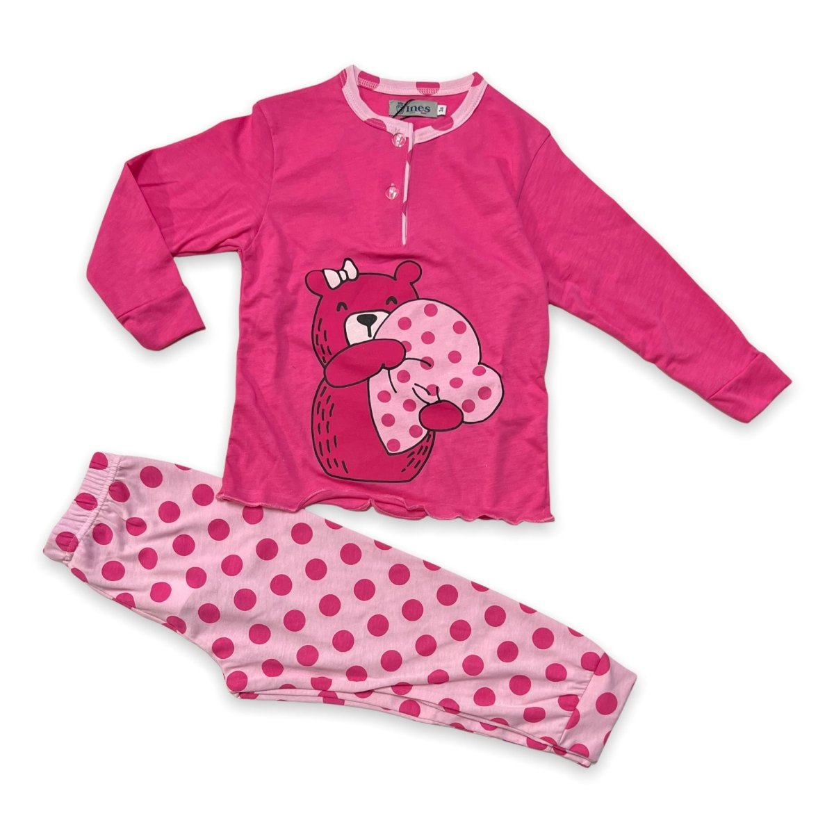 Pigiama Bimba in Cotone - Mstore016 - Pigiama Bimba - Ines