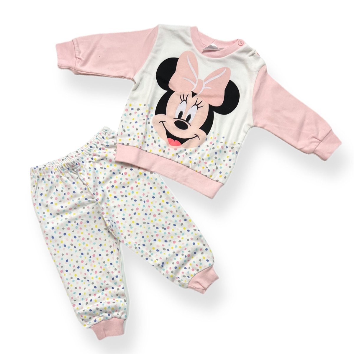 Pigiama In Caldo Cotone Minnie - Mstore016 - Pigiama In Caldo Cotone - Disney