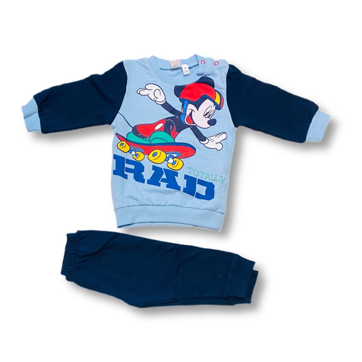 Pigiama In Felpa invernale Mickey Mouse - Mstore016 - Pigiama In Felpa - Disney