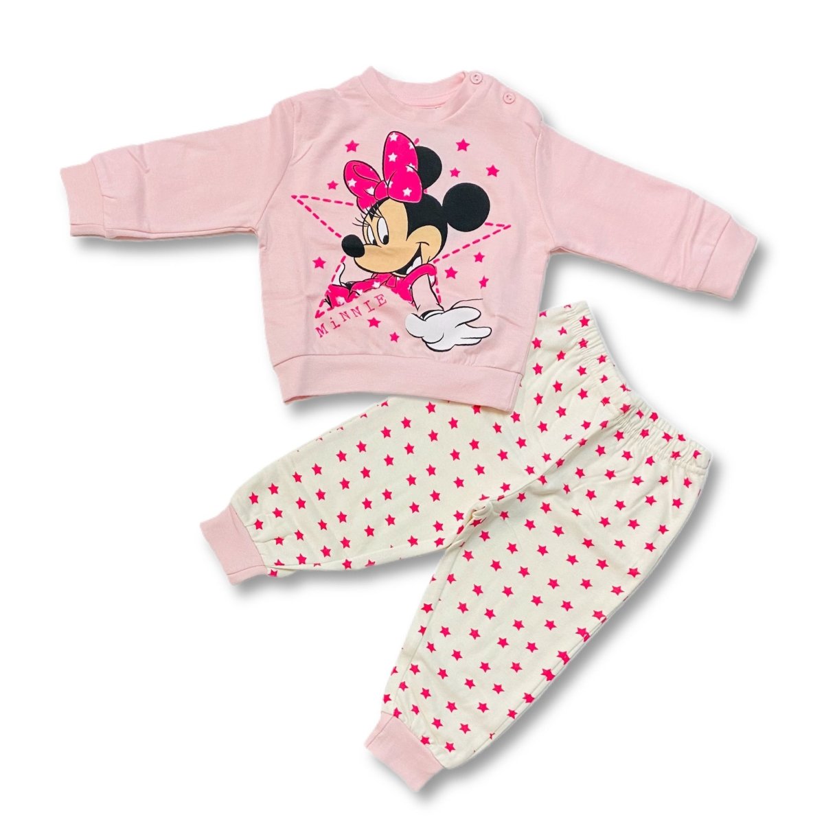 Pigiama In Felpa invernale Minnie - Mstore016 - Pigiama In Felpa - Disney