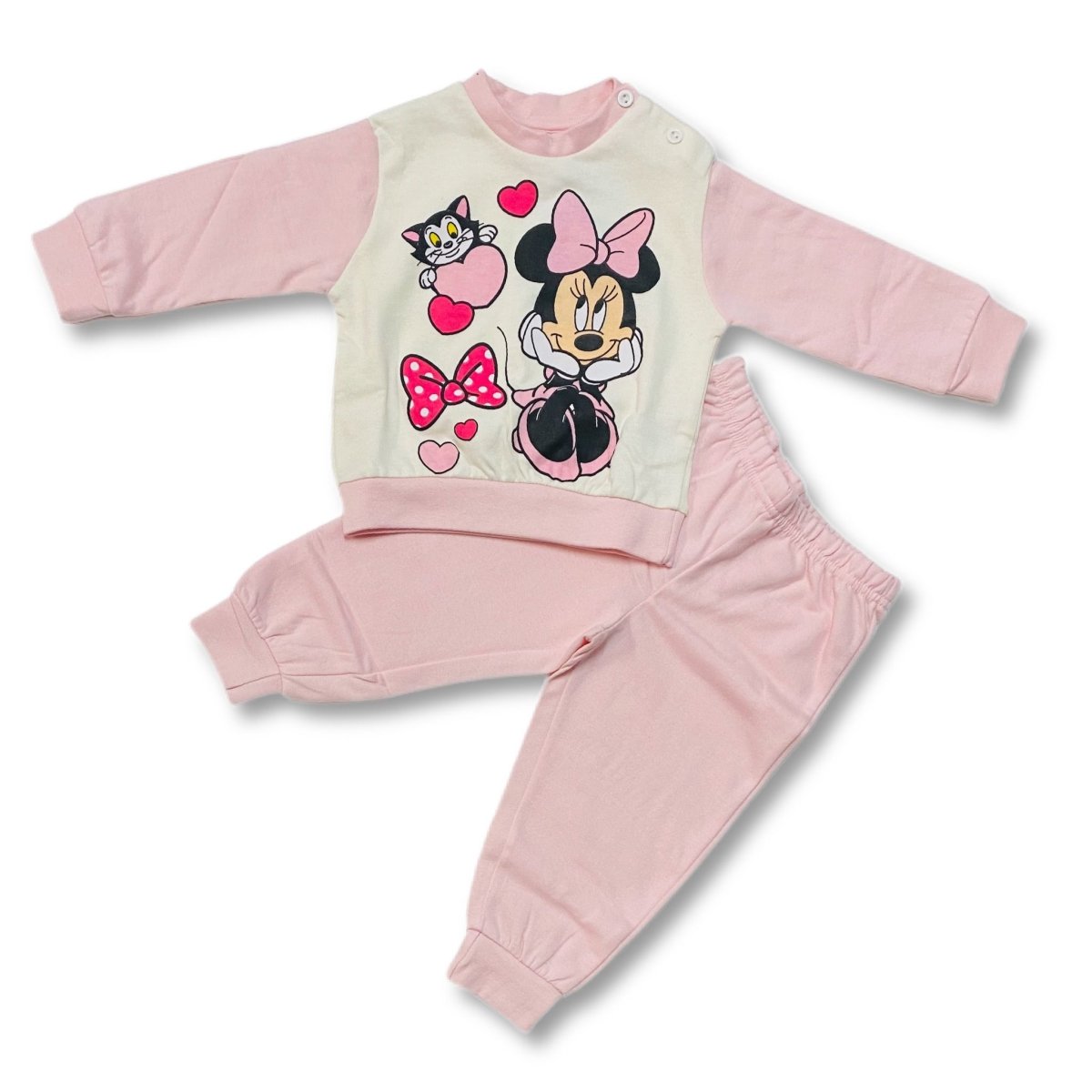 Pigiama In Felpa invernale Minnie - Mstore016 - Pigiama In Felpa - Disney