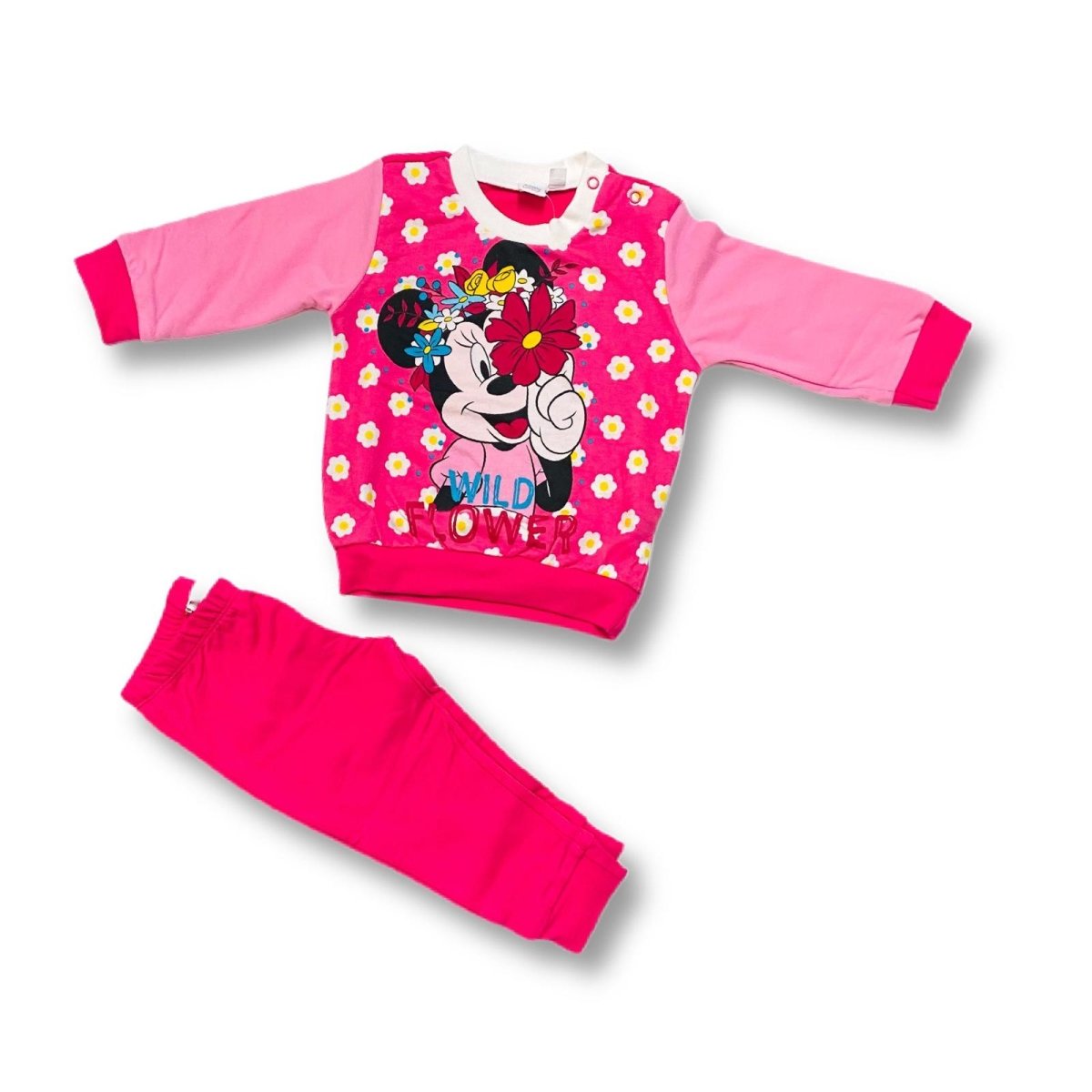 Pigiama In Felpa invernale Minnie - Mstore016 - Pigiama In Felpa - Disney