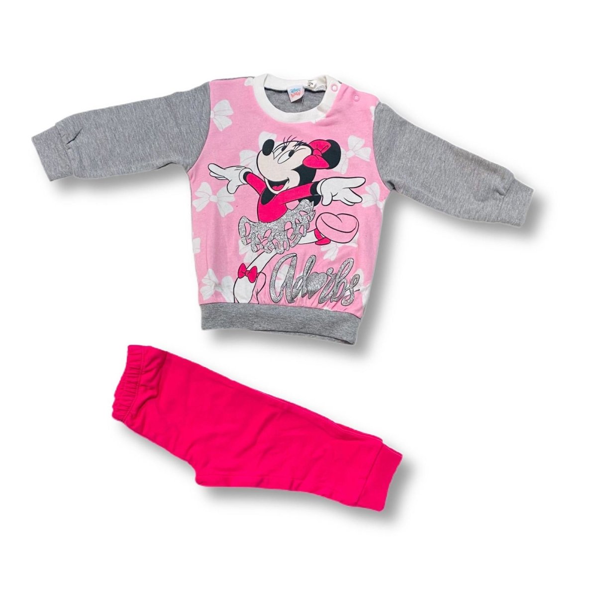 Pigiama In Felpa invernale Minnie - Mstore016 - Pigiama In Felpa - Disney