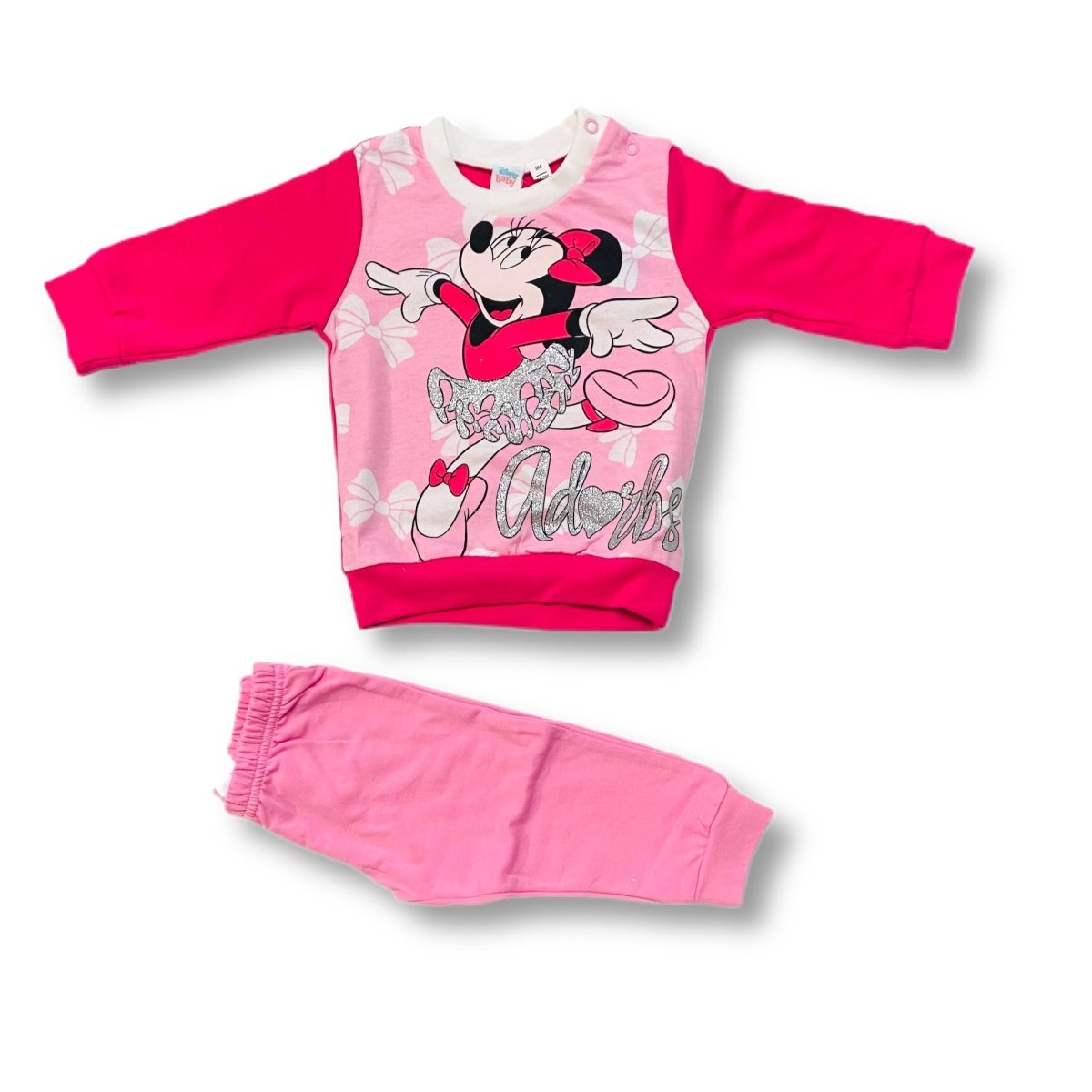 Pigiama In Felpa invernale Minnie - Mstore016 - Pigiama In Felpa - Disney