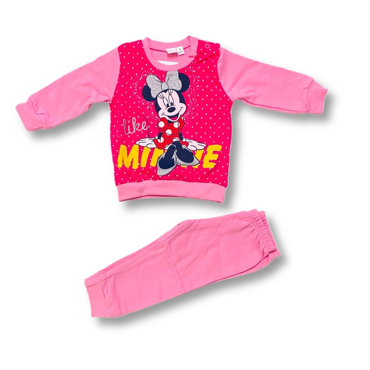 Pigiama In Felpa invernale Minnie - Mstore016 - Pigiama In Felpa - Disney