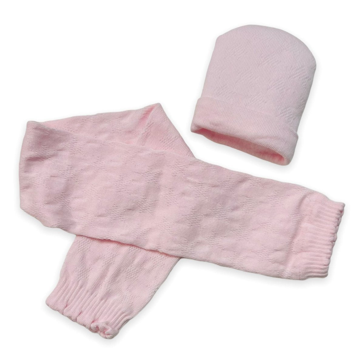 Set Cappello+ Sciarpa in Caldo Cotone 0/6 Mesi - Mstore016 - Set neonata - Mafer