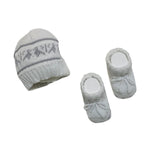 Set Cappello+Scarpe in Cotone 0/3 Mesi - Mstore016 - Set neonato - La Rocca