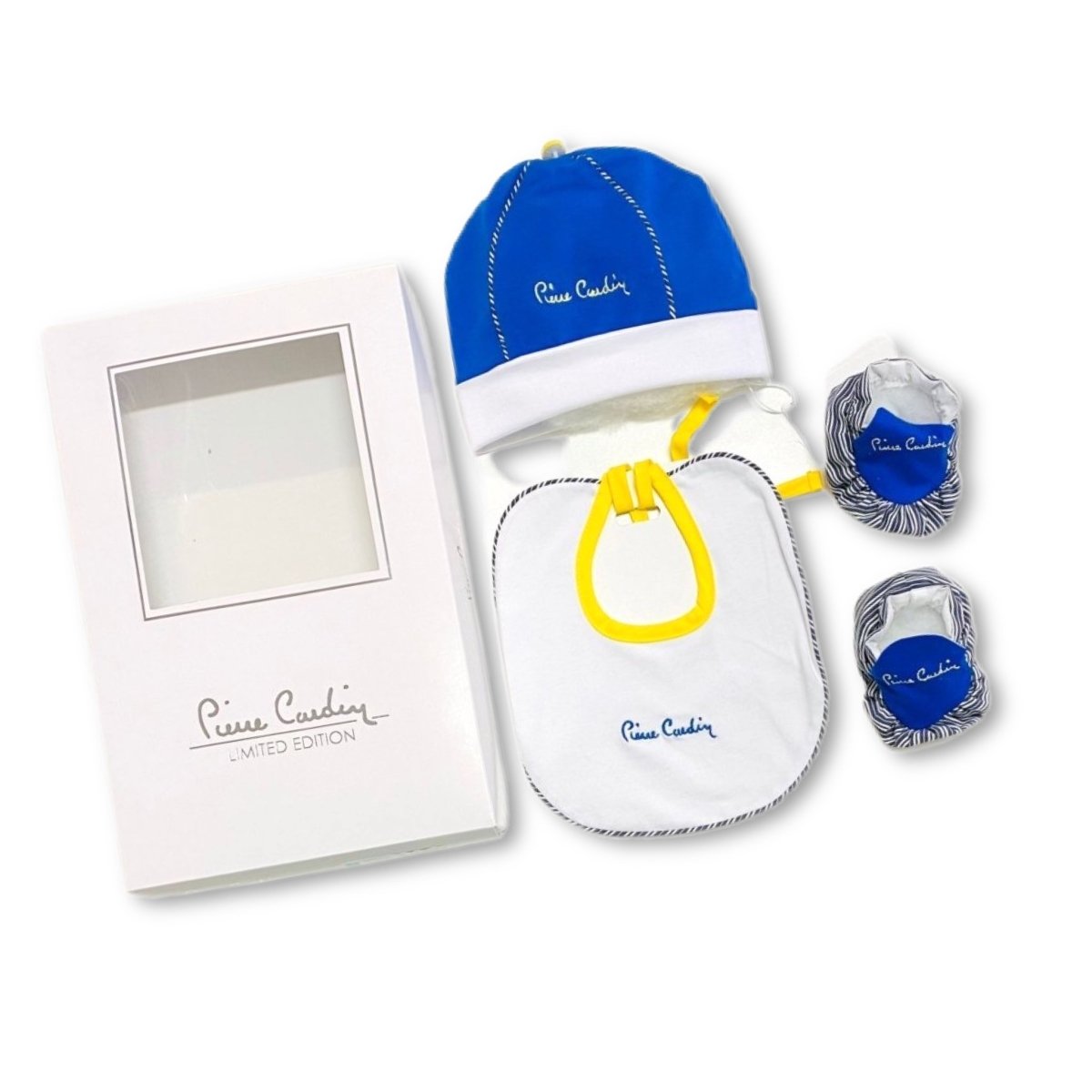 Set Cappello+scarpe+bavetta Pierre Cardin 0/3 Mesi - Mstore016 - Set neonata - Pierre Cardin