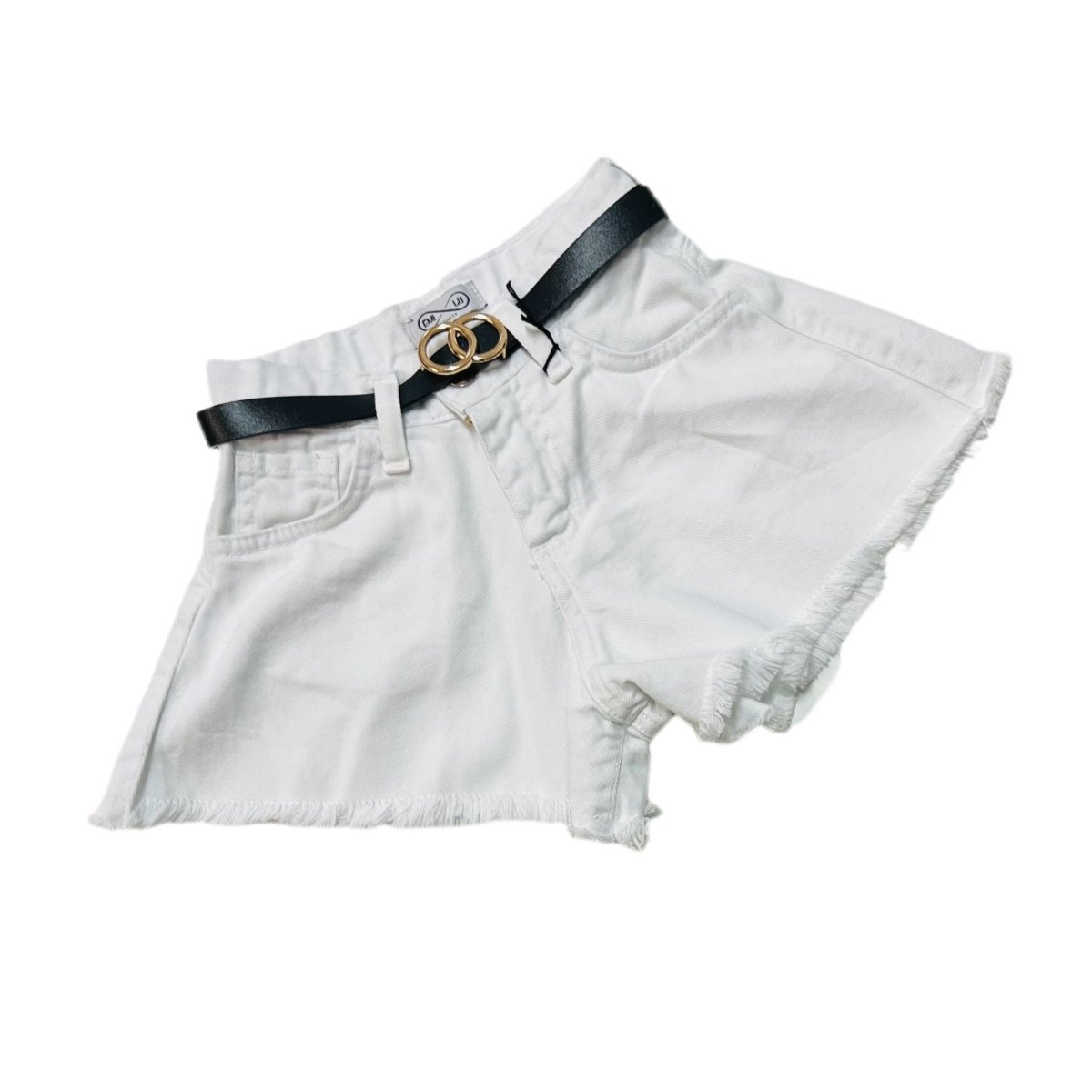 Shorts di Jeans Sfrangiato Bimba - Mstore016 - Shorts Bimba - Emilu