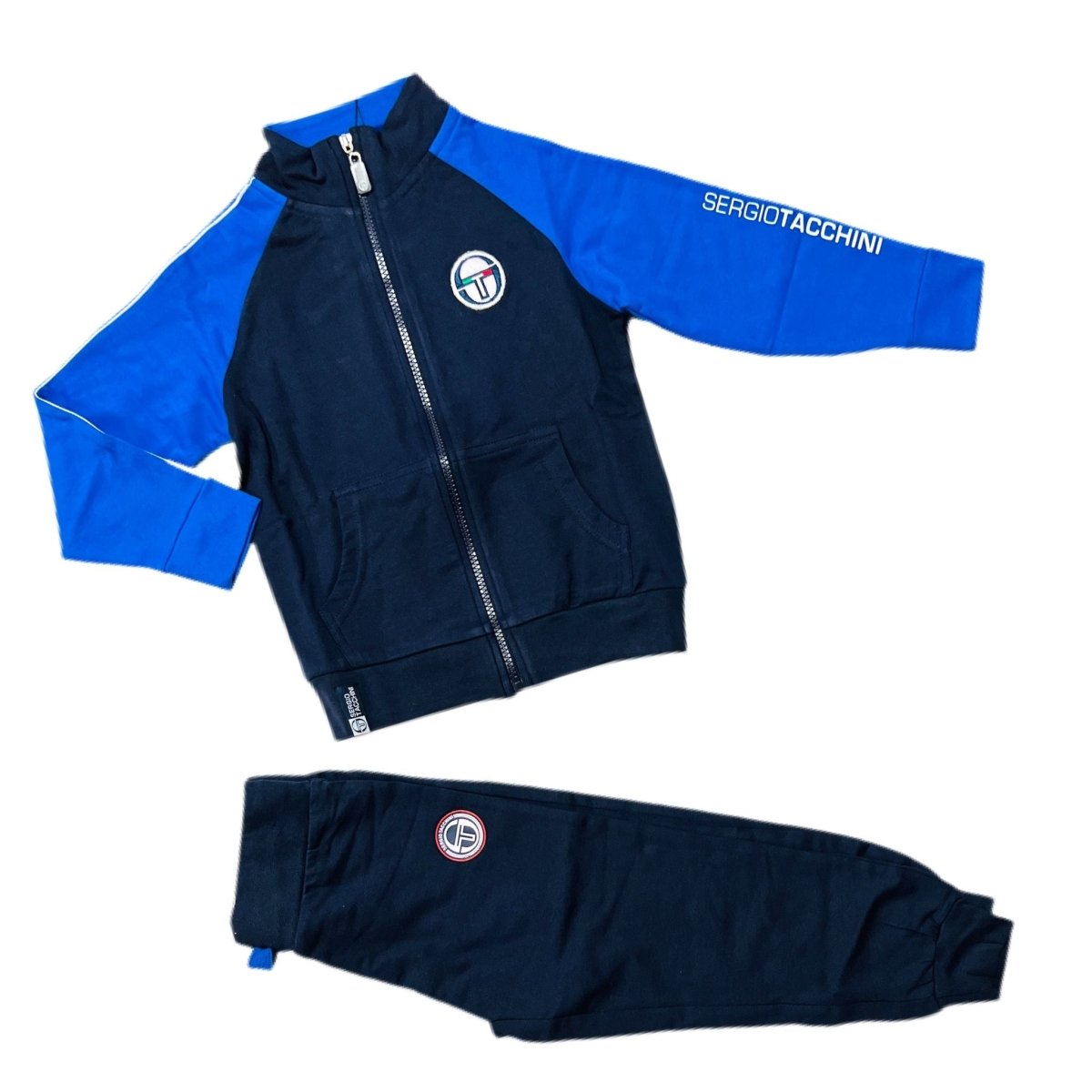 Tuta Cotone con zip Sergio Tacchini - Mstore016 - Tuta 3/7 anni Bimbo - Sergio Tacchini