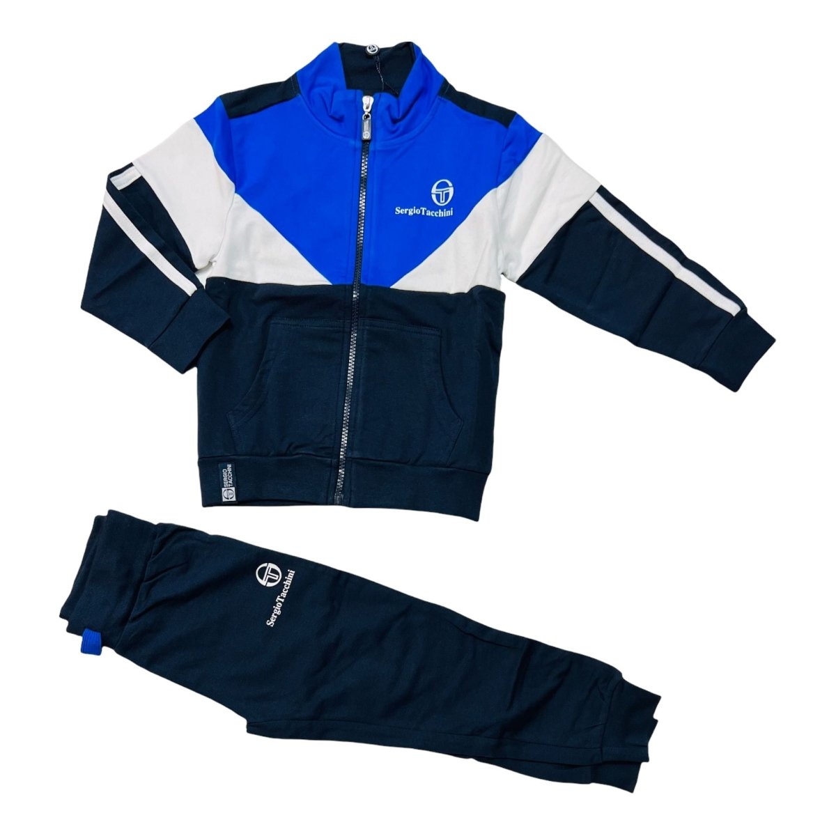 Tuta Cotone con zip Sergio Tacchini - Mstore016 - Tuta 3/7 anni Bimbo - Sergio Tacchini