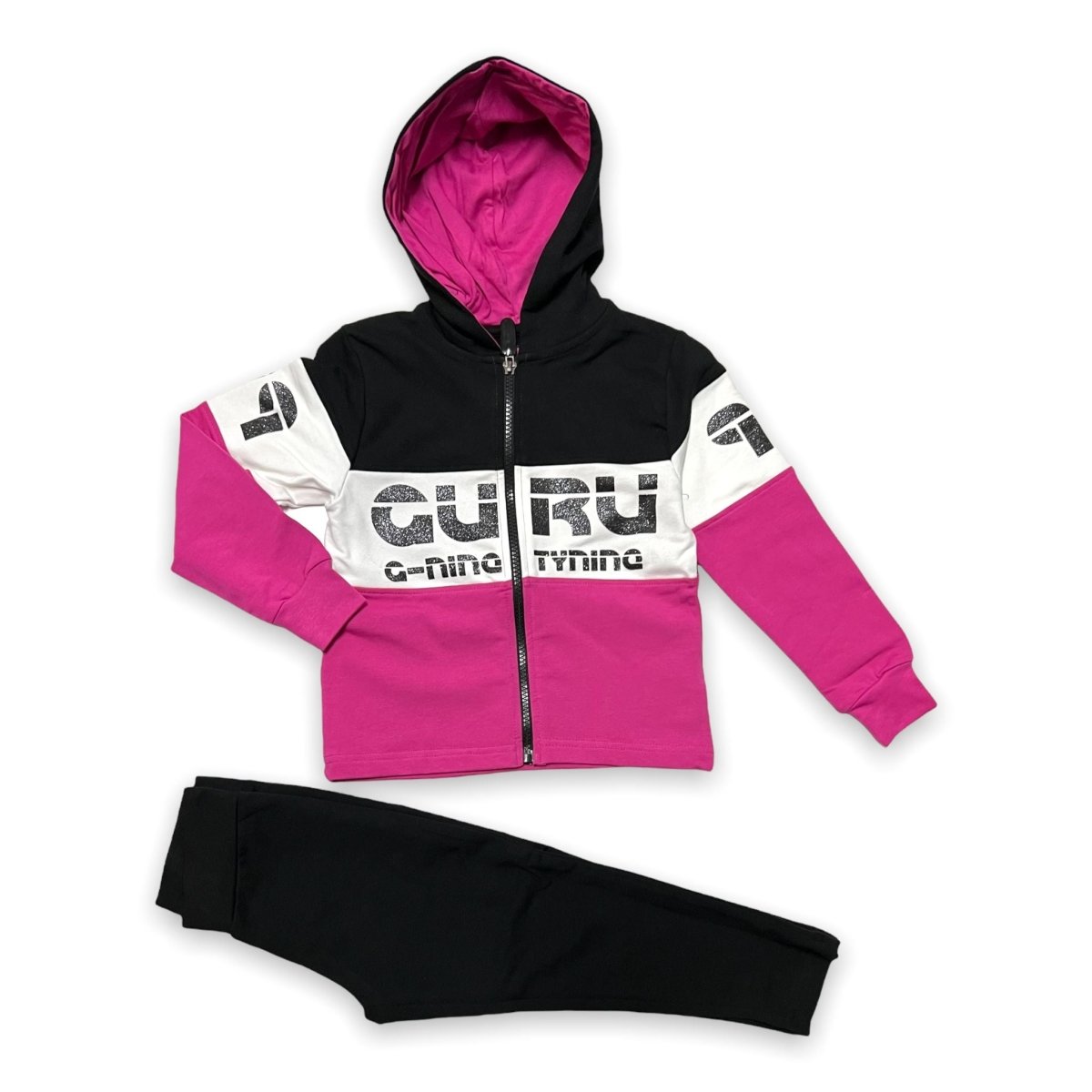 Tuta Cotone Guru Con Zip - Mstore016 - Tuta 3/7 anni Bimba - Guru