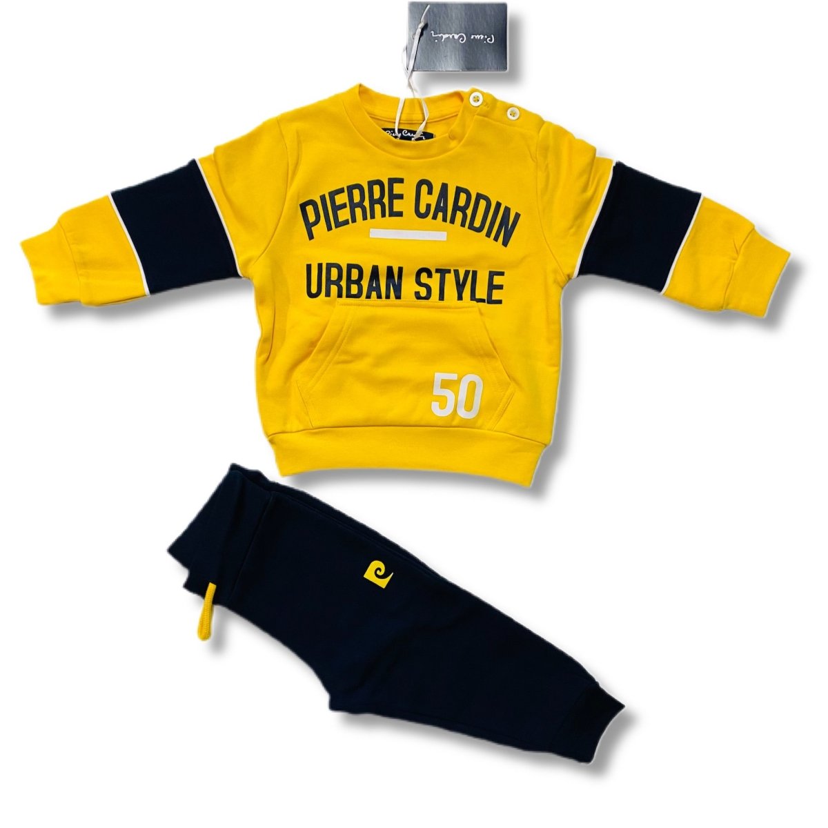 Tuta Pierre Cardin Felpata Neonato - Mstore016