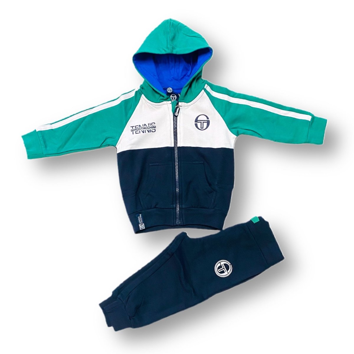 Tuta Sergio Tacchini Felpata Neonato - Mstore016 - Tuta Felpata Neonato - Sergio Tacchini